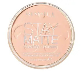 Puder matujący Rimmel London Stay Matte 14 g 002 Pink Blossom