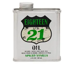 18.21 Olejek do brody, włosów i skóry syntetyczny Spiced Vanilla Multipurpose Beard Oil 60 ml