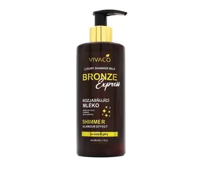 Vivaco Bronze Express Rozświetlający balsam do ciała z brokatem 300 ml