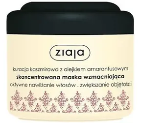 Ziaja Kaszmirowa Wzmacniająca Maska do Włosów 200 ml