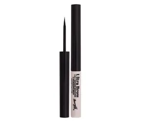Kredka do brwi Barry M Ultra Brow 2 w 1 Defining Browliner & Nourishing Serum 1,7 ml Czarna