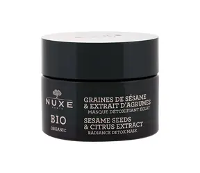 Nuxe Bio Organiczna maska do twarzy z sezamem i ekstraktem z cytrusów 50 ml