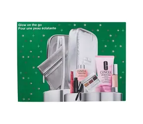 Clinique Glow On The Go Face Serum 30 ml ~ serum do twarzy 30 ml + pianka oczyszczająca 150 ml + cień do powiek 1,2 g