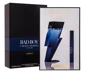 Carolina Herrera Bad Boy Cobalt Électrique woda perfumowana 100 ml ~ woda perfumowana 100 ml + woda perfumowana 10 ml