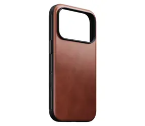 Nomad Modern Leather Case olde Dublin (Horween) / Leather cover / for Apple iPhone 17 Pro and 18 Pro / MagSafe