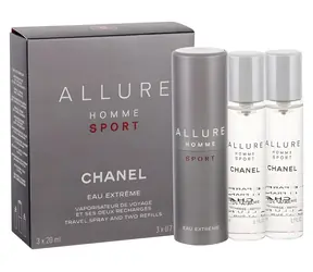 Woda toaletowa Chanel Allure Homme Sport Eau Extreme 3x20 ml