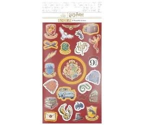 Naklejki PYRAMID Harry Potter / Wielokrotnego użytku / 25 szt. / wzór na licencji