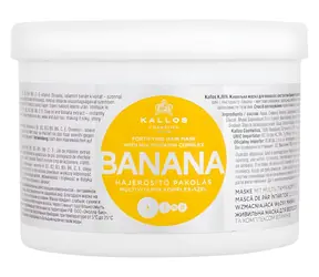 Kallos Cosmetics Banana Hair mask 500 ml