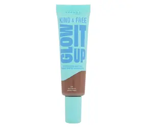 Rimmel London Kind & Free Glow It UP Nawilżający podkład koloryzujący do skóry 30 ml 504 Deep Mocha