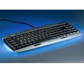 Cherry G85-20050TSAABA srebrno-czarna / Klawiatura / Przewodowa / Adapter USB + PS/2 / Układ CZ