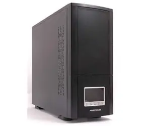 Primecooler MeshCase A / Obudowa komputera / Wyświetlacz LCD / Konstrukcja bezśrubowa / Bez zasilacza