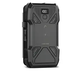Power bank solarny HEAD 10000 mAh czarny / Power bank / 22,5 W / PD