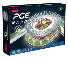 Puzzle 3D PGE Narodowy LED / Puzzle 3D / Oświetlenie LED