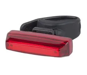 Lampka tylna rowerowa Pro-T PLUS STOP TECH / Lampka tylna rowerowa / Migająca ze światłem hamowania / 35 lm / COB LED