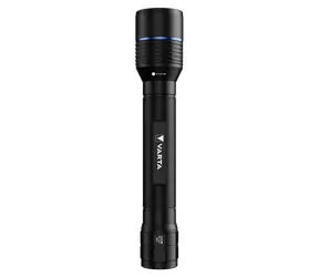 Varta Night Cutter Pro F40R z akumulatorem czarna / Latarka / LED / 2000 lm / Ładowanie przez USB-C / IP67 / power bank 5200 mAh