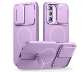 Tech-Protect Kevlar Aura MagSafe fioletowy / Etui / Samsung Galaxy A57 / MagSafe / Kevlar