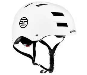 Spokey Ninja biały / Kask rowerowy / BMX / junior / 58-61 cm