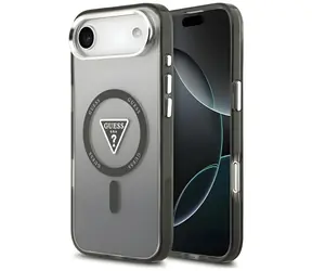 Logo Guess IML Gradient Triangle w kolorze czarnym / Tylna obudowa / MagSafe / iPhone Air