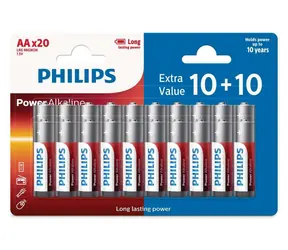 Philips Power LR6P20BP/10 AA 10+10 szt. / Bateria / 1,5 V / alkaliczna
