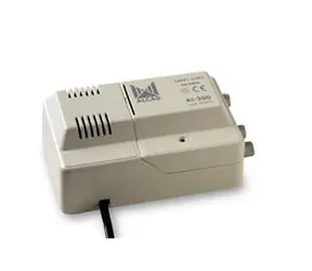 Alcad AI-200 / Wzmacniacz / szerokopasmowy / VHF/UHF / 1 wejście / 2 wyjścia