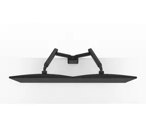 Ramię BenQ Ergo Arm BDL01 czarne / Ergonomiczne ramię do 2 monitorów / VESA 75x75/100x100 mm / nośność 11 kg / 17-40"