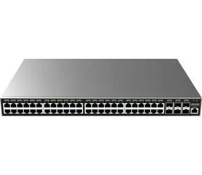 Grandstream GWN7806P / Przełącznik / Zarządzalny L2+ / 48x RJ45 1Gb PoE+ / 6x SFP+ / Stackable