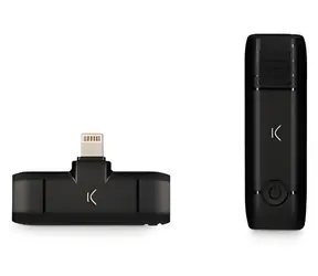 Bezprzewodowy mikrofon Ksix do smartfonów / Mikrofon / Złącze Lightning / Czas pracy baterii: 10 godz.