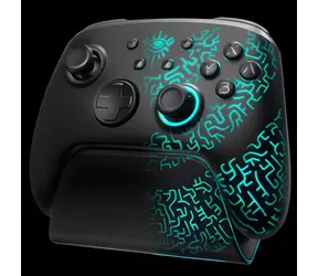 Funlab Luminex Pro Miner Edition / Kontroler do gier ze stacją dokującą / Bezprzewodowy / Switch, Switch 2, PC, mobilny