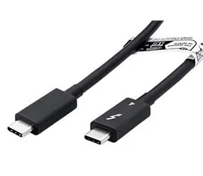 Kabel Roline Thunderbolt 4 USB-C czarny 1 m / kabel USB-C / 40 Gb/s / PD 100 W