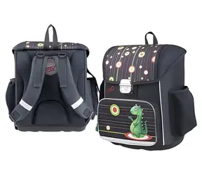 Torba szkolna Easy Dino / Torba szkolna / Wzmocniona konstrukcja / 45 x 32 x 15 cm / od 1 klasy