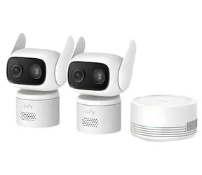 Anker Eufy C31 biały / HomeBase Mini + 2x kamera IP / 1080p / 360° obrót/pochylenie / widzenie nocne / microSD / Wi-Fi
