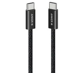 Anker Zolo czarny / Kabel / USB-C - USB-C / 1,8 m / 240 W / PD 3.1