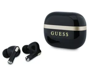 Guess Gold Line Glossy FINISH TWS czarne / Słuchawki bezprzewodowe / Douszne
