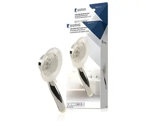 König HC-SH21N clear / Showerhead / LED backlight / 3 colors