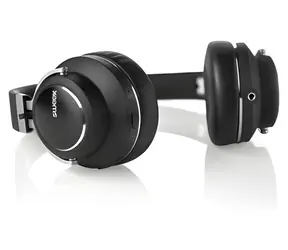 Słuchawki nauszne Sweex czarne / Słuchawki / Bluetooth / Z mikrofonem / Długość kabla 1,2 m