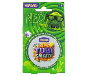Tuban Tubi SMART Neo Modelina / 50 g / neonowa zieleń / od 3 lat