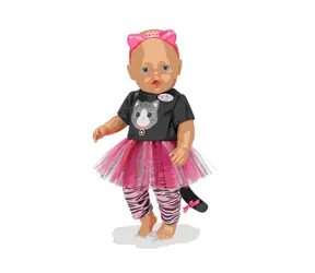 Zapf Creation BABY born Sukienka z kotem / 43 cm / od 3 lat