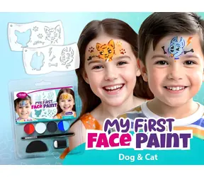 Zestaw do malowania twarzy TYTOO Pies i Kot / od 3 lat