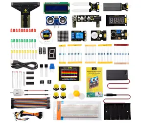 KEYESTUDIO KS4003 Micro:bit BASIC Starter Kit (bez płytki) / Zestaw elektroniczny / Micro:bit v1.5 i v2