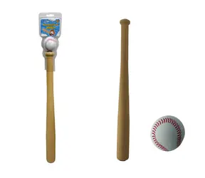 Kij baseballowy SPORTO / Dekoracja drewniana / od 3 lat
