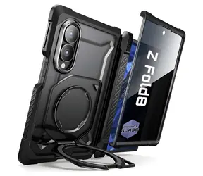 Supcase UB Grip Mag czarny / Etui ochronne / Prywatność / do Samsung Galaxy Z Fold8 / MagSafe