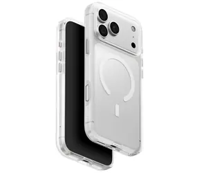 UNIQ Clario MagClick Clear do iPhone'a 18 Pro Max i 17 Pro Max / Etui ochronne / Ładowanie MagSafe