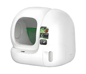PetKit Purobot Max 3 Premium / Inteligentna samoczyszcząca toaleta dla kotów / Wi-Fi / 76 l / do 10 kg