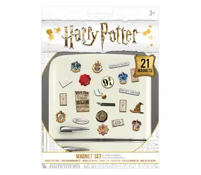 Zestaw magnesów Piramida Harry Potter / Magnesy / 21 szt. / Guma