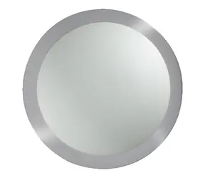 Prezent IMMOLA nikiel satynowy / Lampa sufitowa do łazienki / 2x E27 40 W / bez żarówki / IP44 / 38 cm