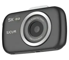 SJCAM ZV100 czarna / Kamera zewnętrzna / 5K / 80 MP / Wyświetlacz TFT 2,8”