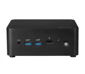 MSI Cubi NUC 1MG-244BEU czarny / Mini PC / Intel Core 3 100U / grafika Intel UHD / Wi-Fi 6E / bez systemu operacyjnego