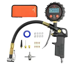 Etenwolf T500 / Elektroniczny manometr / Pompowanie i spuszczanie powietrza / 3-250 PSI / ANSI B40.7 / 1/4" NPT