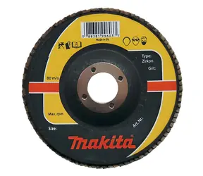 Tarcza szlifierska klapowa Makita / P80 / 115 mm / otwór 22,2 mm