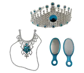 Biżuteria PLEJO Princess - korona, naszyjnik, grzebień i lusterko